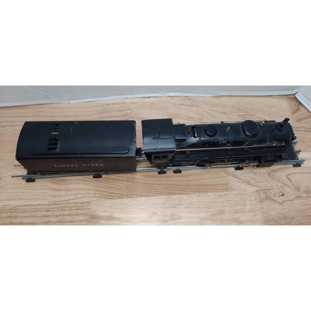 Lionel 1655 Locomotive & 6654W Tender 2-4-2 Columbia Steam Engine 1950s O Gauge